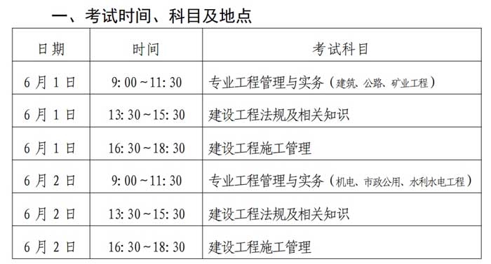 浙江省2024年二级建造师考试科目已确定2.jpg