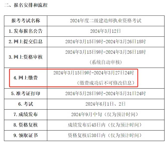 青海省2024年二级建造师考试缴费时间已确定2.jpg