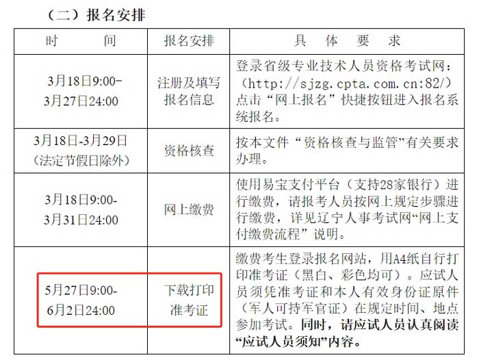 辽宁省2024年二级建造师考试准考证打印时间已确定2.jpg