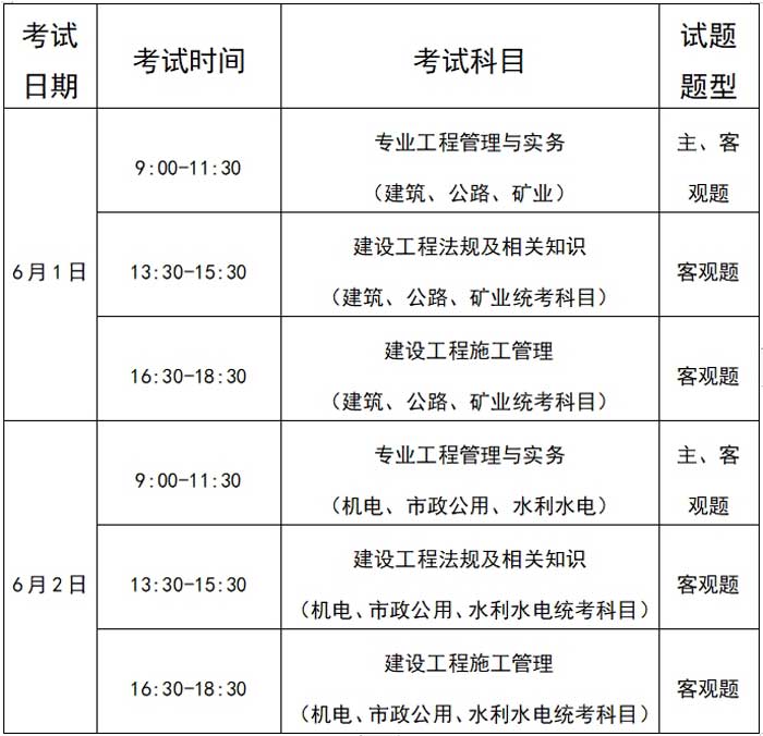 山东省潍坊市2024年二级建造师考试时间已确定2.jpg