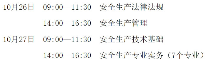 四川省成都市2024年中级注册安全工程师考试时间已确定2.jpg