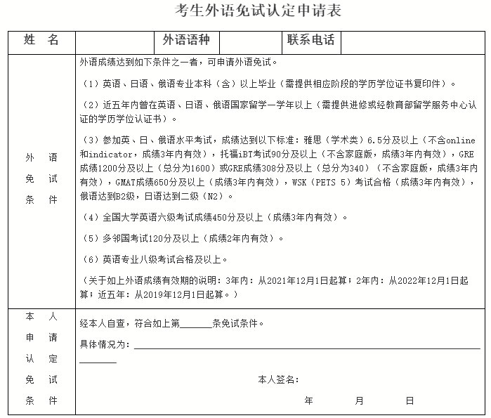 北京师范大学法学院考生外语免试认定申请表.jpg