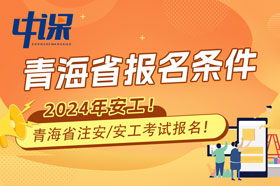 青海省2024年注册安全工程师考试须知