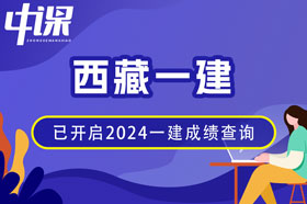 西藏2024年一建成绩查询网址与方法